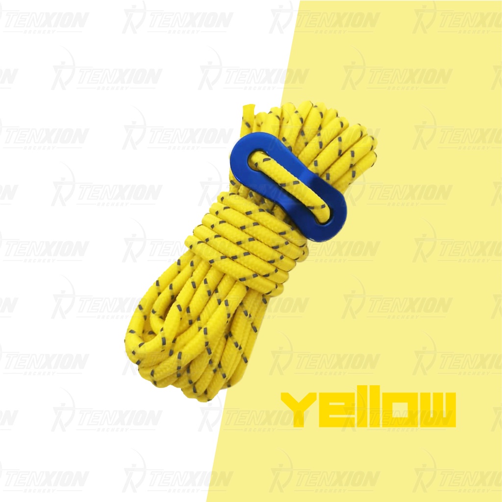 Tenxion Outdoor Mm M Reflective Camping Rope Tali Khemah Nylon Anti