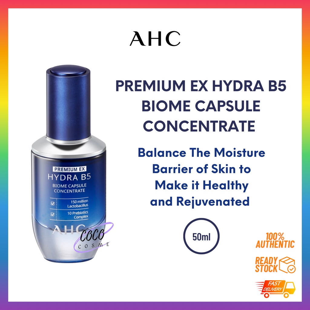 AHC Premium Ex Hydra B5 Biome Capsule Concentrate 30ml Shopee Malaysia