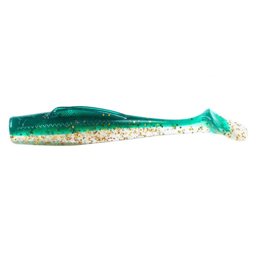 Haruan Soft Plastic Lure Paddle Tail Soft Plastik Umpan Siakap Clone