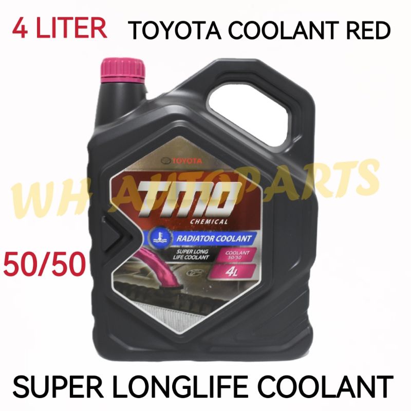 Toyota Super Longlife Coolant Tmo Red Color Chemical Liter