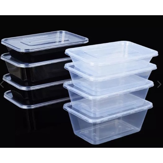 Pp Food Container Ml Set Disposable Container Bekas Nasi Plastik