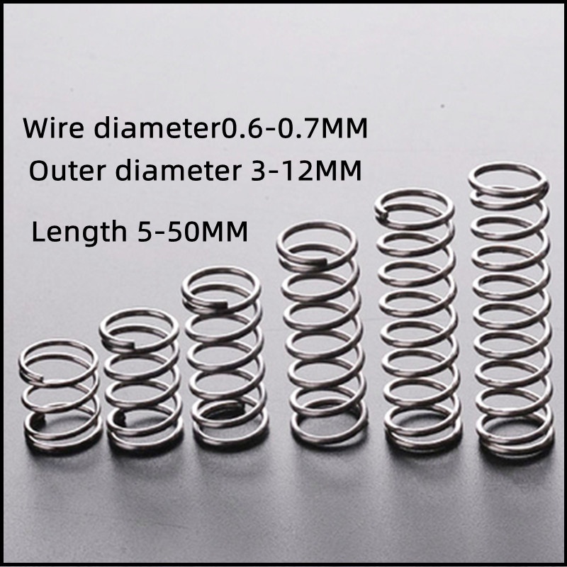 Xcfcompression Spring Stainless Steel D Mm Od Mm Length