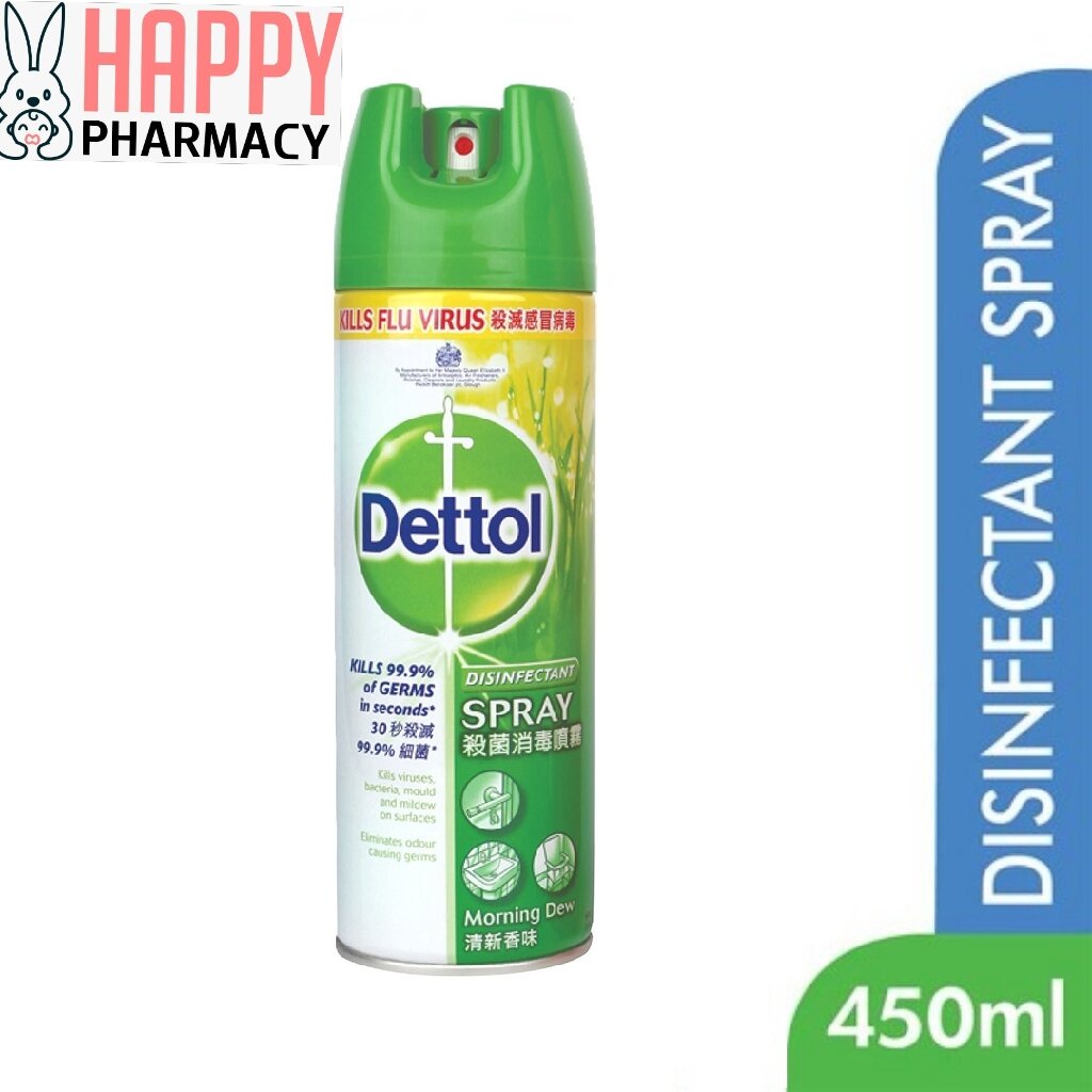 Dettol Disinfectant Spray Morning Dew 450ml Shopee Malaysia