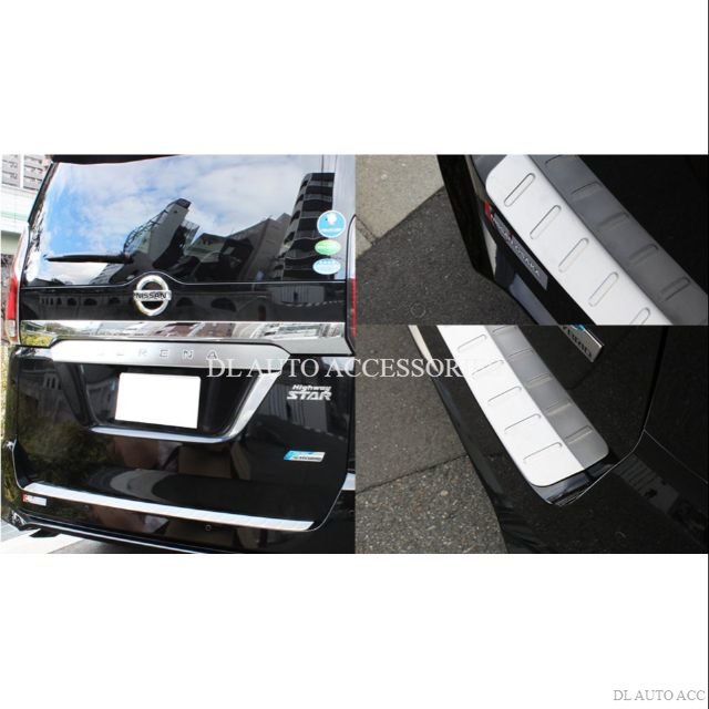 Nissan Serena C Rear Bumper Protector Shopee Malaysia