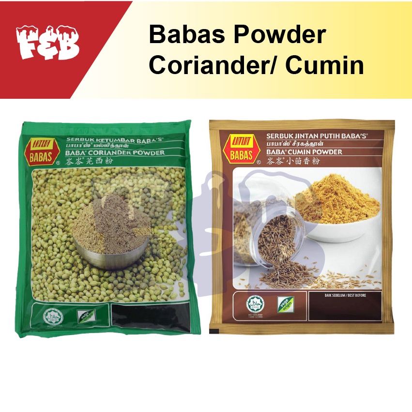 BABA S Coriander Powder Serbuk Ketumbar Cumin Powder Serbuk Jintan