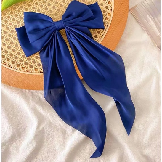 Ready Stockwomen Ribbon Hair Clip Hair Accessories Bowknot Ribbons