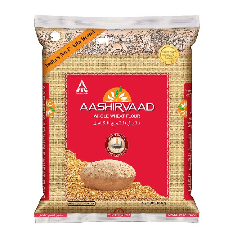 Aashirvaad Shudh Chakki Atta Whole Wheat Flour Kg Shopee Malaysia