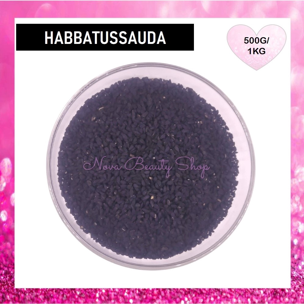 Biji Habbatus Sauda Black Seed Jintan Hitam Habbatussauda Kalonji