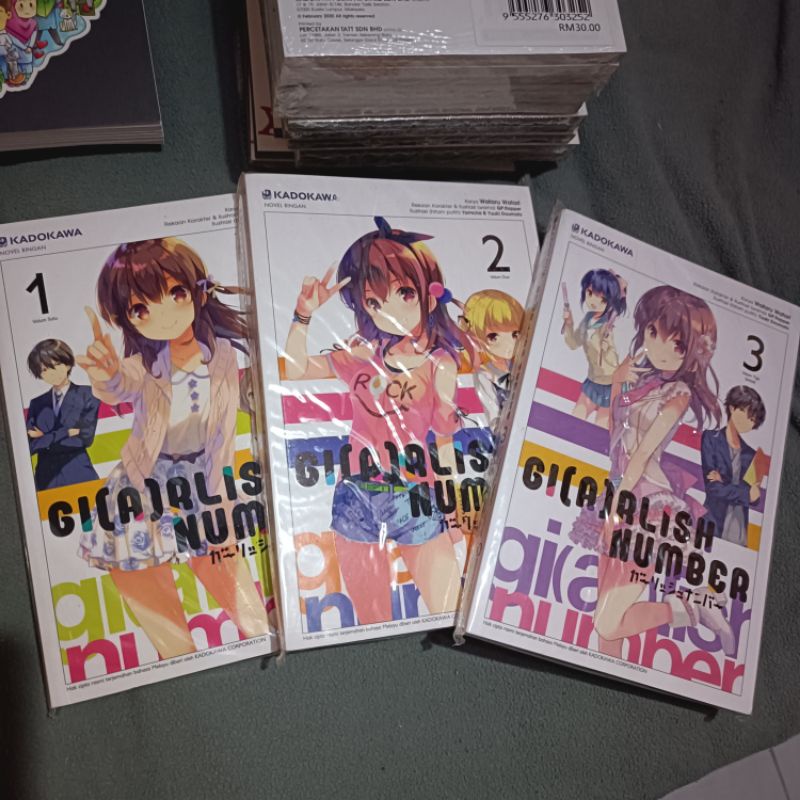 Novel Gempak Star Gi A Rlish Number Set Shopee Malaysia