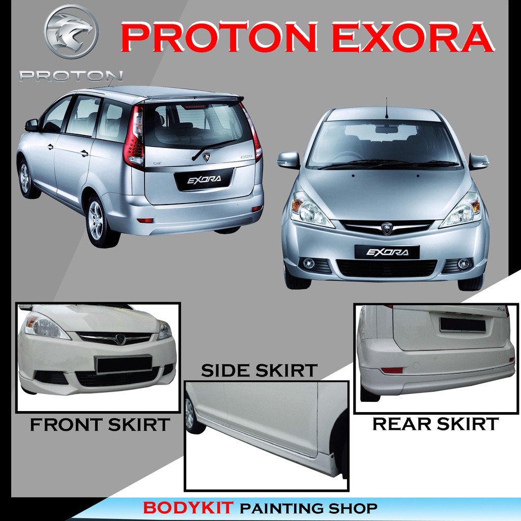 Proton Exora Oe Style Fullset Skirting Front Skirt Side Skirt