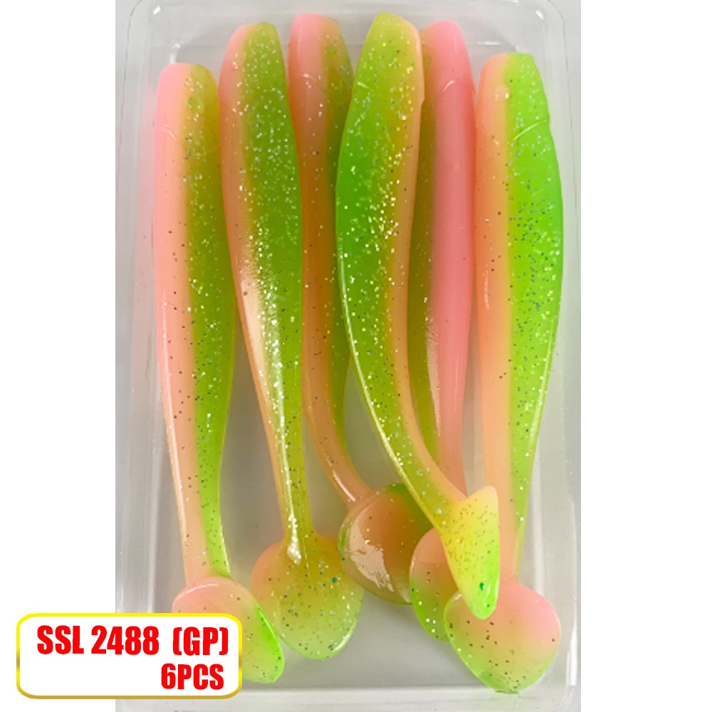 Shinju Soft Bait Soft Lure Plastik Umpan Siakap Haruan Fishing Soft