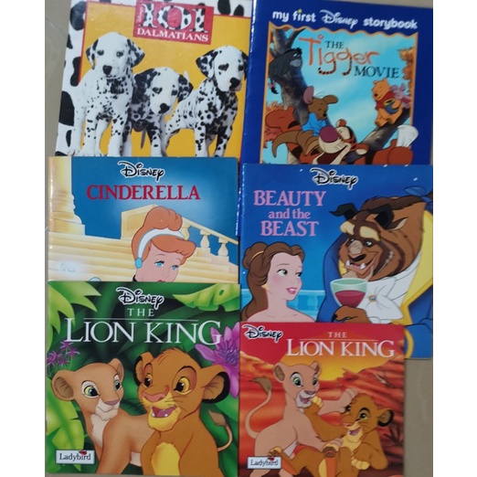 Ladybird Disney Book Lion King Dalmatians Cinderella Tigger Beauty