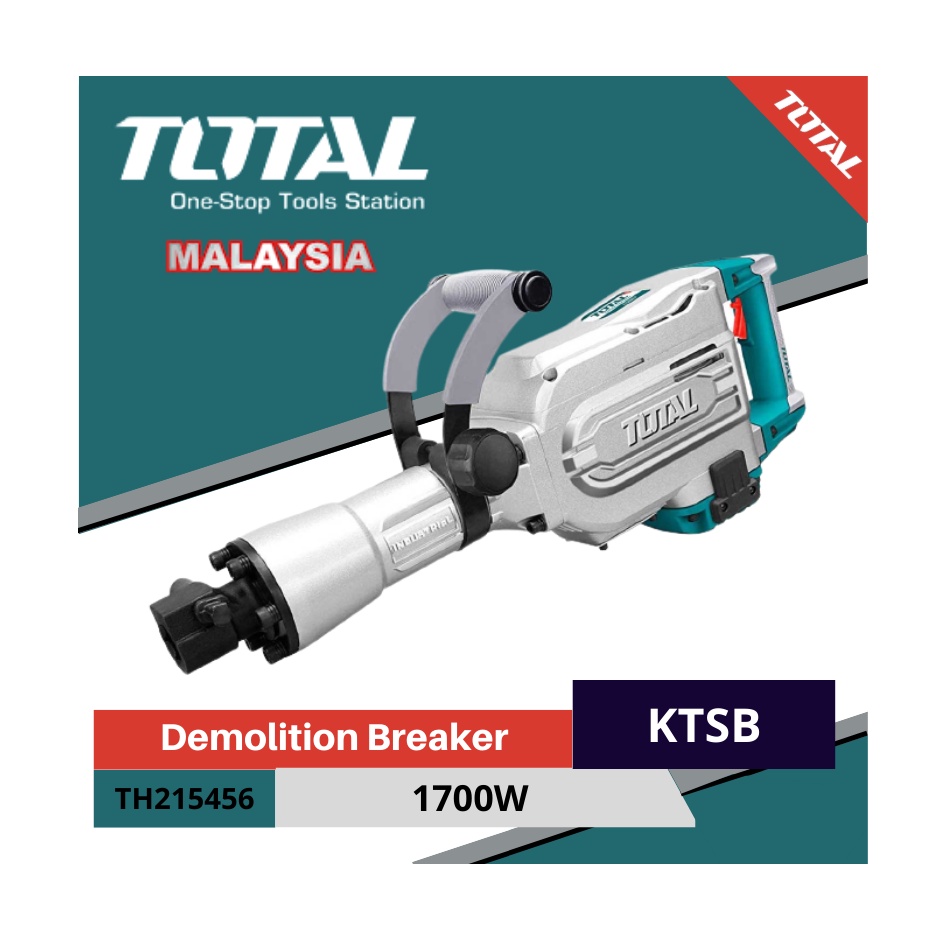 Total Th Demolition Breaker W Sds Hex Shopee Malaysia