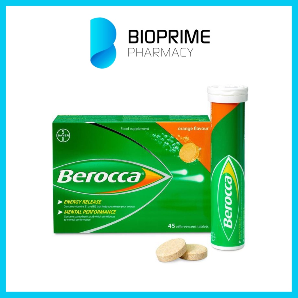 Berocca Effervescent Tablets Orange S Shopee Malaysia