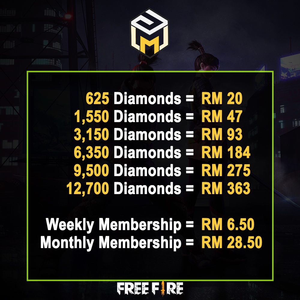 Free Fire Free Fire Diamond Topup Diamond Free Fire Topup Murah