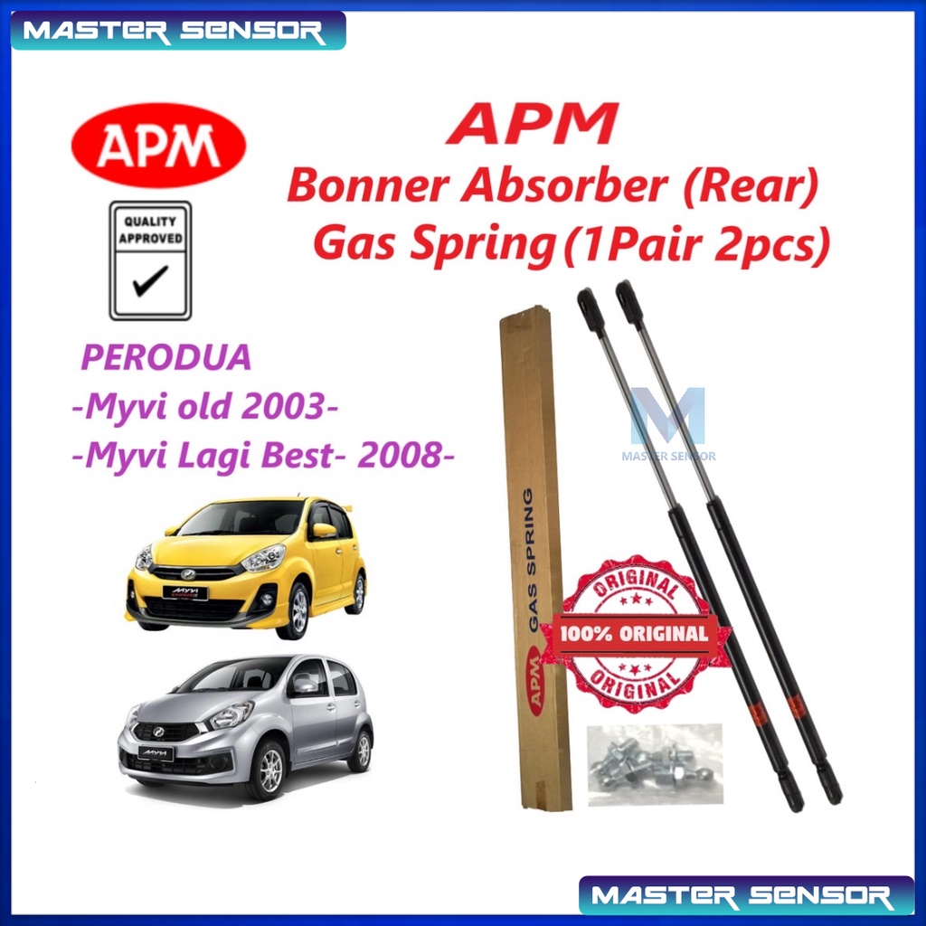 APM Perodua Myvi All Model Rear Boot Damper GAs Spring Bonnet Absorber