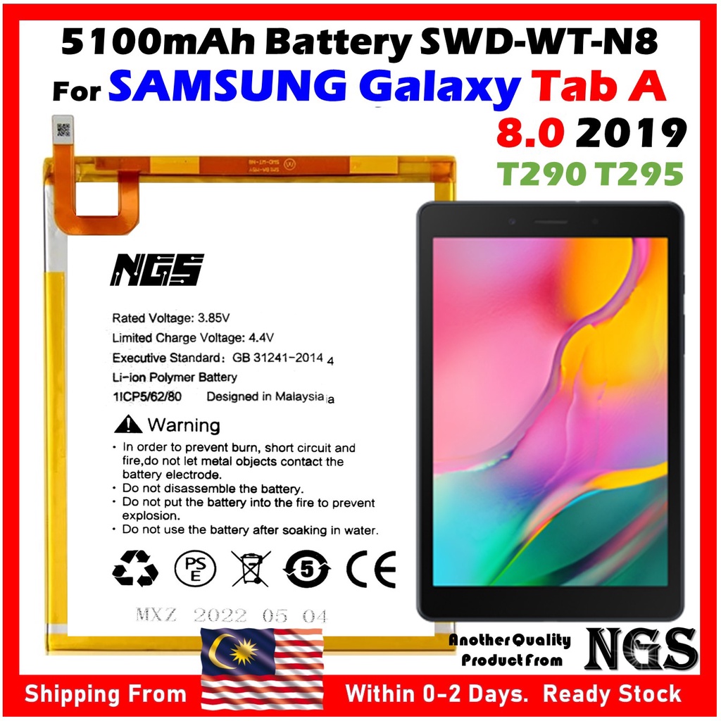 Orl Ngs Brand Mah Battery Swd Wt N Samsung Galaxy Tab A