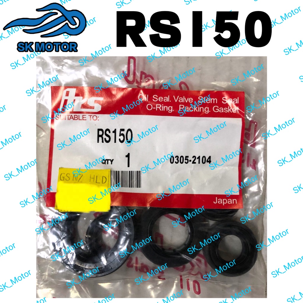 ARS Honda RS150 RS 150 R Oil Seal Set Gasket O Ring Engine Set Overhaul