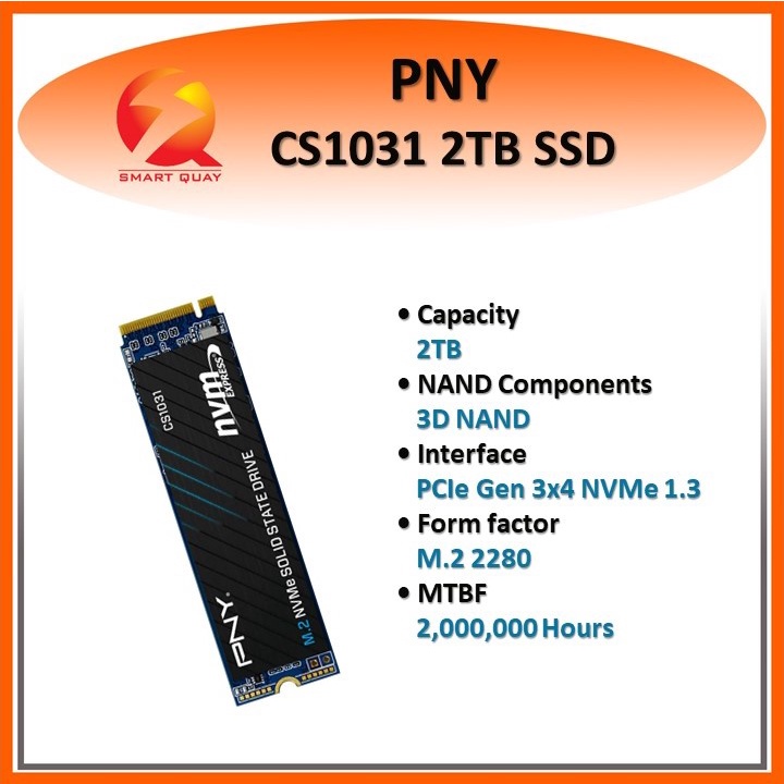 Pny Cs Tb M Nvme Gen X Ssd Shopee Malaysia