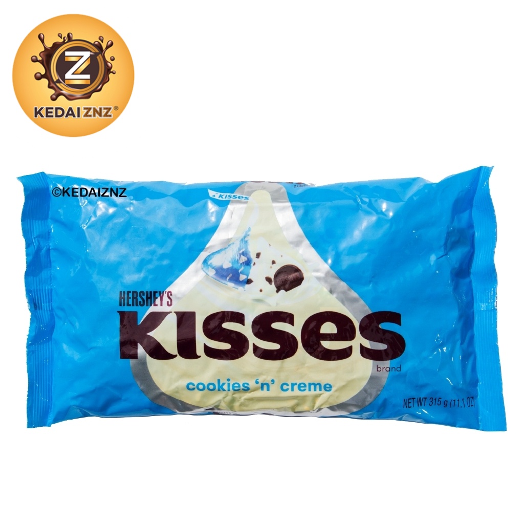 Chocolate HERSHEYS Kisses Cookies N Creme Bag 315g Coklat Shopee