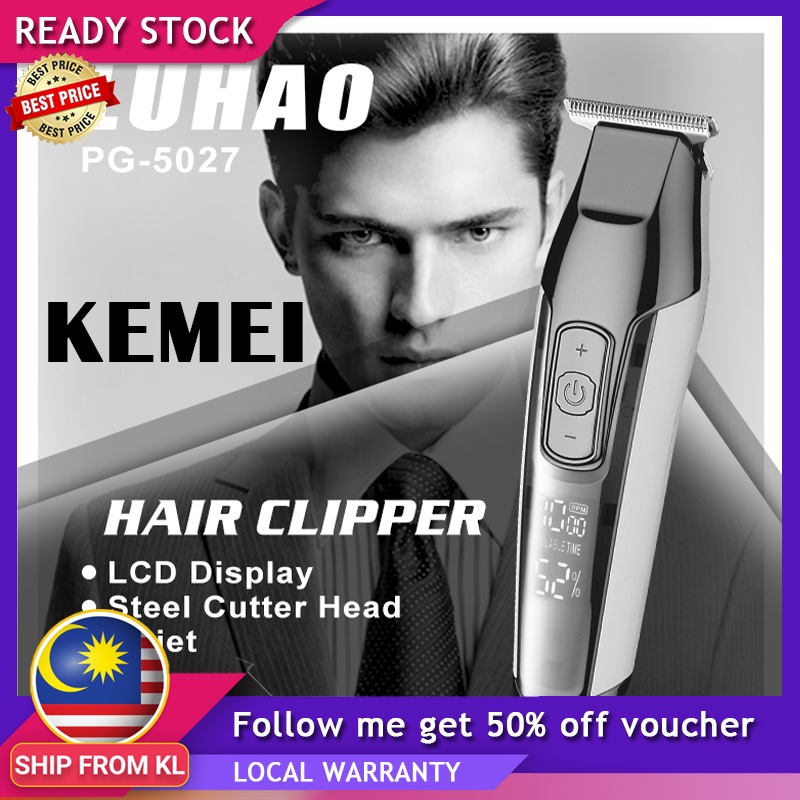 Kemei Km Electric Hair Clipper Barber Professional Hair Trimmer