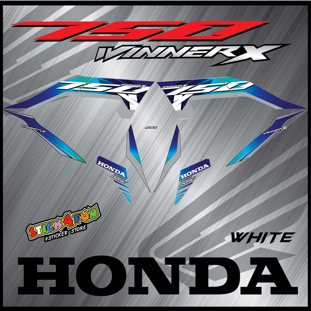 STRIPE MOTOR HONDA RSX 150 WINNER X 150 1 VIETNAM CUSTOM BODY