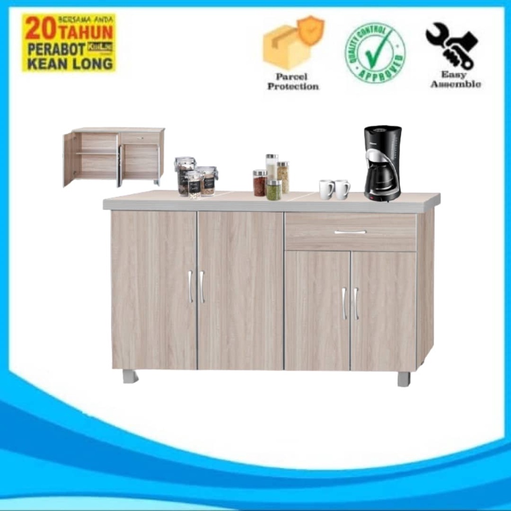 KLSB Almari Dapur Rendah Low Kitchen Cabinet Kitchen Cabinet