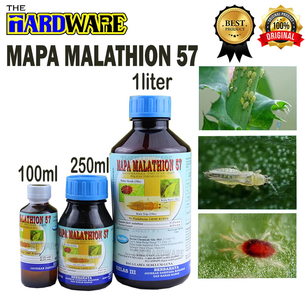 Ready Stock Ml Ml Liter Mapa Malathion Insect Control