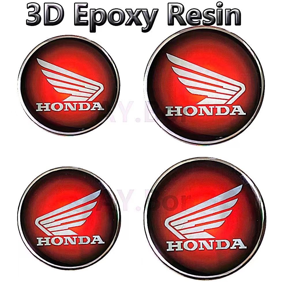 READY STOCK Motorcycle 3D Epoxy Resin Emblem Badge Decal Tank Sticker