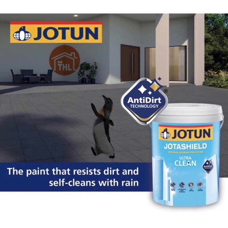 Jotun Jotashield Ultra Clean 15L AntiDirt Technology Shopee Malaysia