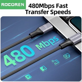 Rocoren Usb Type C To Usb C Cable Pd A Fast Charging Charger Usbc