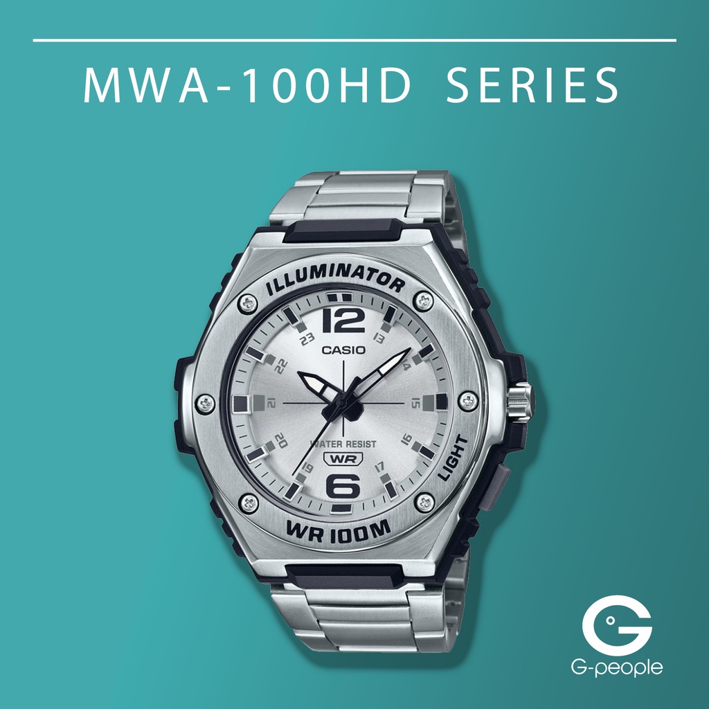 CASIO MWA 100HD 7AV MWA 100HD 7A MWA 100HD WATCH 100 ORIGINAL