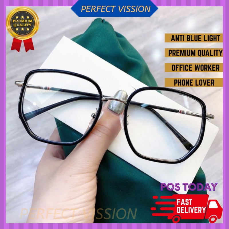 Ready Stock Premium Anti Blue Light Glasses Tr Anti Radiation Filter