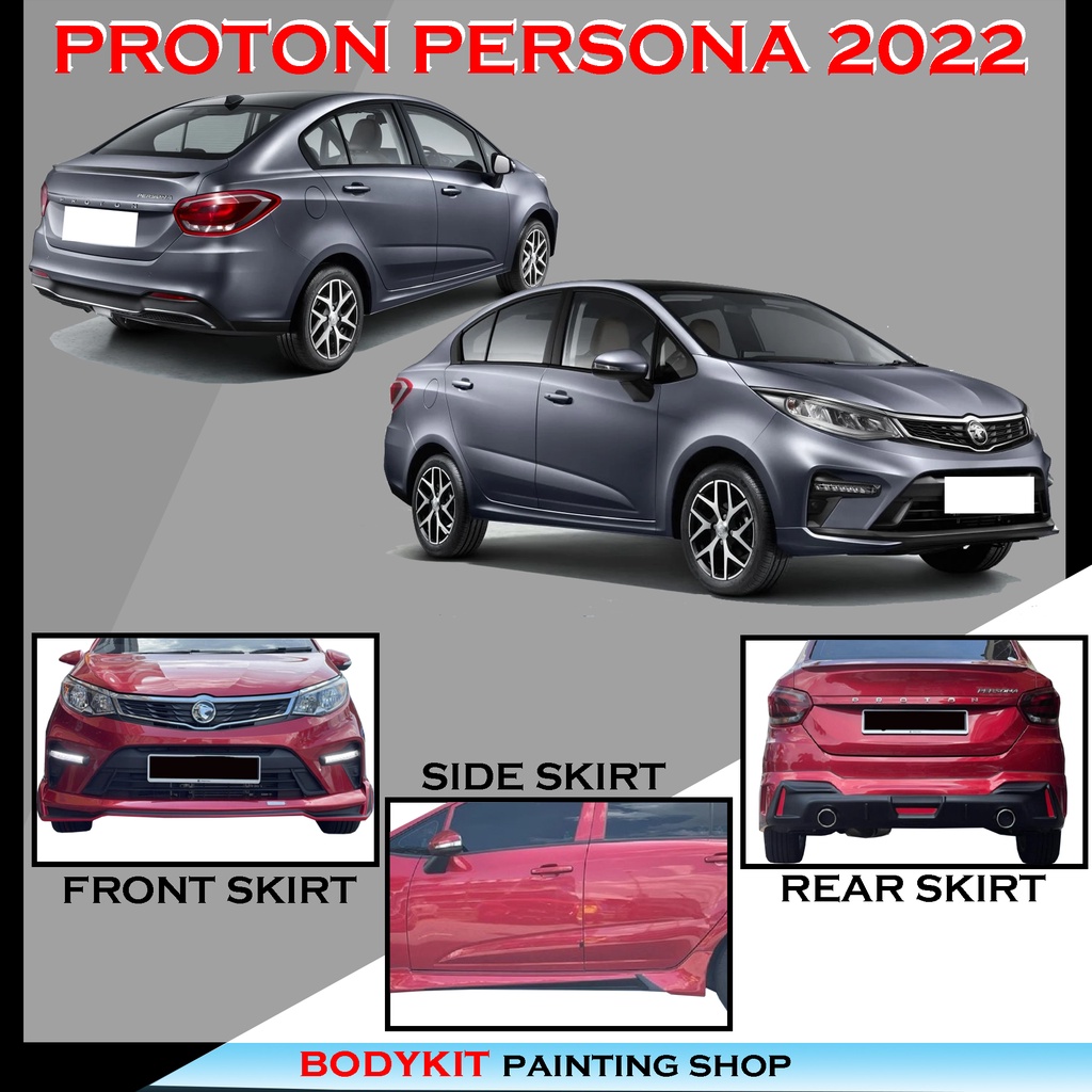 Proton Persona D Drive Style Fullset Skirting Front Skirt