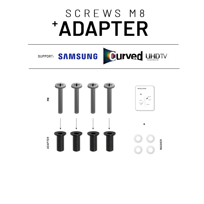 Samsung Adapter Screw For Curved TV Wall Mount Bracket Mounting