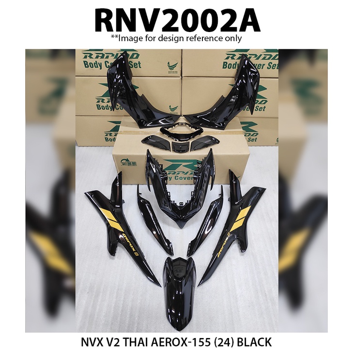 Rapido Cover Set Assembly Nvx V Thai Aerox Sticker Tanam