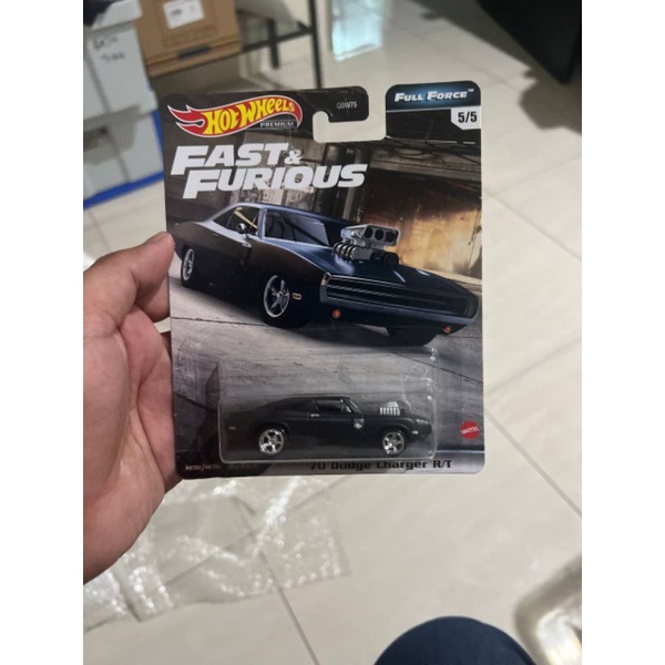Hot Wheels Fast Furious Full Force Set Shopee Malaysia