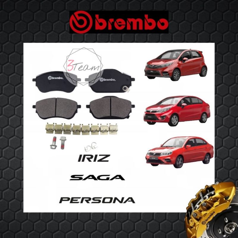 Brembo Front Brake Pads Proton Iriz Saga Vvt Facelift Persona Ii