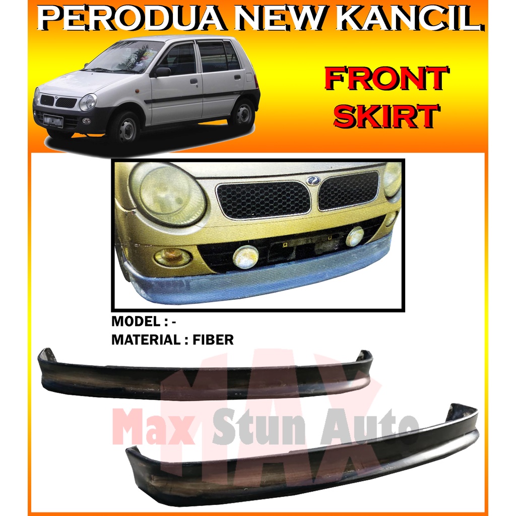 PERODUA NEW KANCIL FRONT SKIRT DEPAN KANCIL LAMPU BULAT RAV4 NRF SUPER