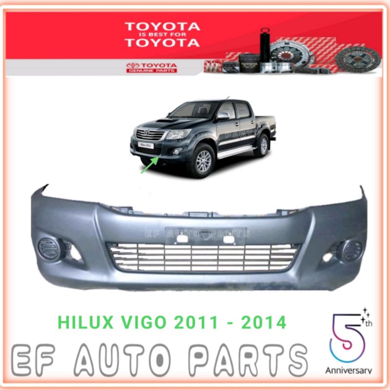 Toyota Hilux Vigo Kun Front Bumper X Depan Shopee Malaysia