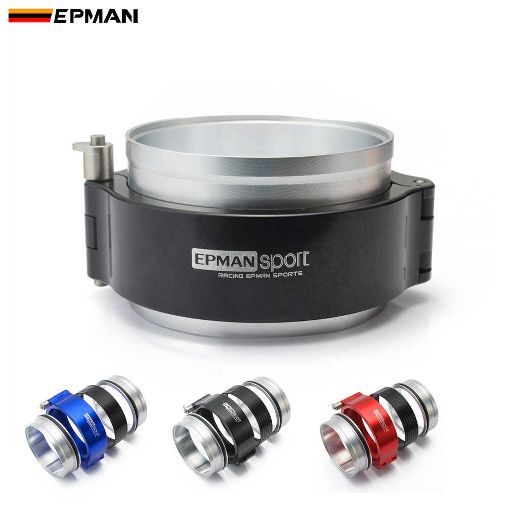 EPMAN HD Exhaust V Band Clamp W Flange System Assembly For 3 5 89mm