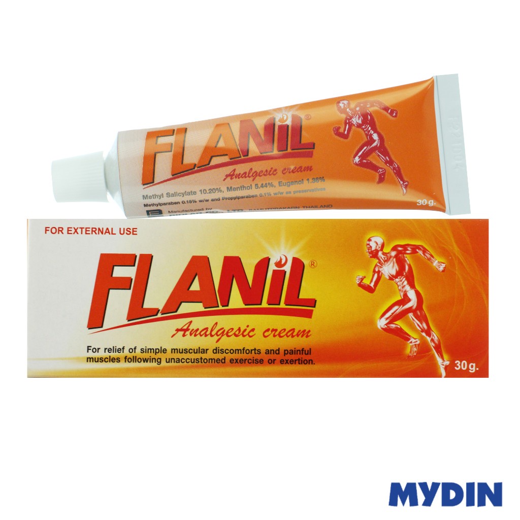 Flanil Analgesic Cream G Shopee Malaysia