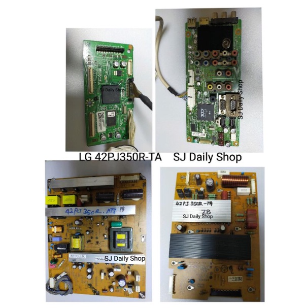 Lg Pj R Ta Main Board Eax Power Board Eax