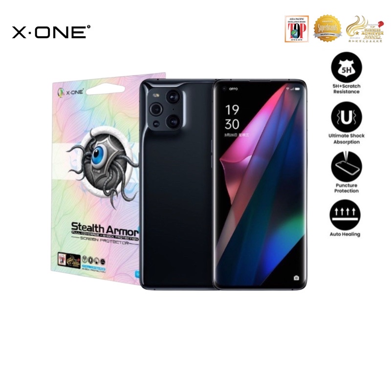 X One Stealth Armor 3 For Oppo Find X5 Pro Find X3 Find X3 Pro Screen