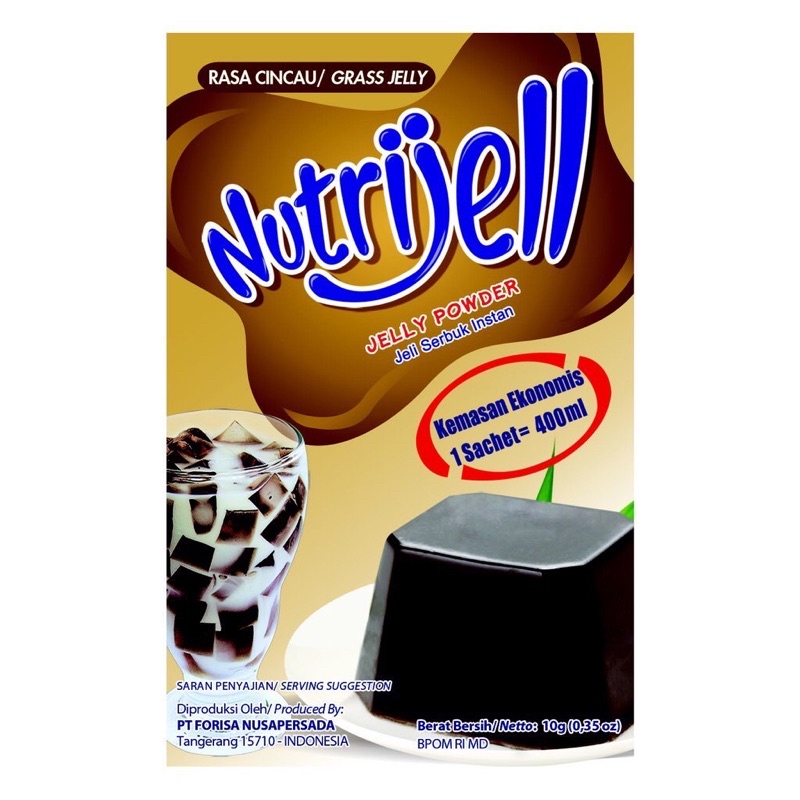 NUTRIJELL JELLY POWDER AGAR PUDDING 1BOX 10 SACHET Shopee Malaysia