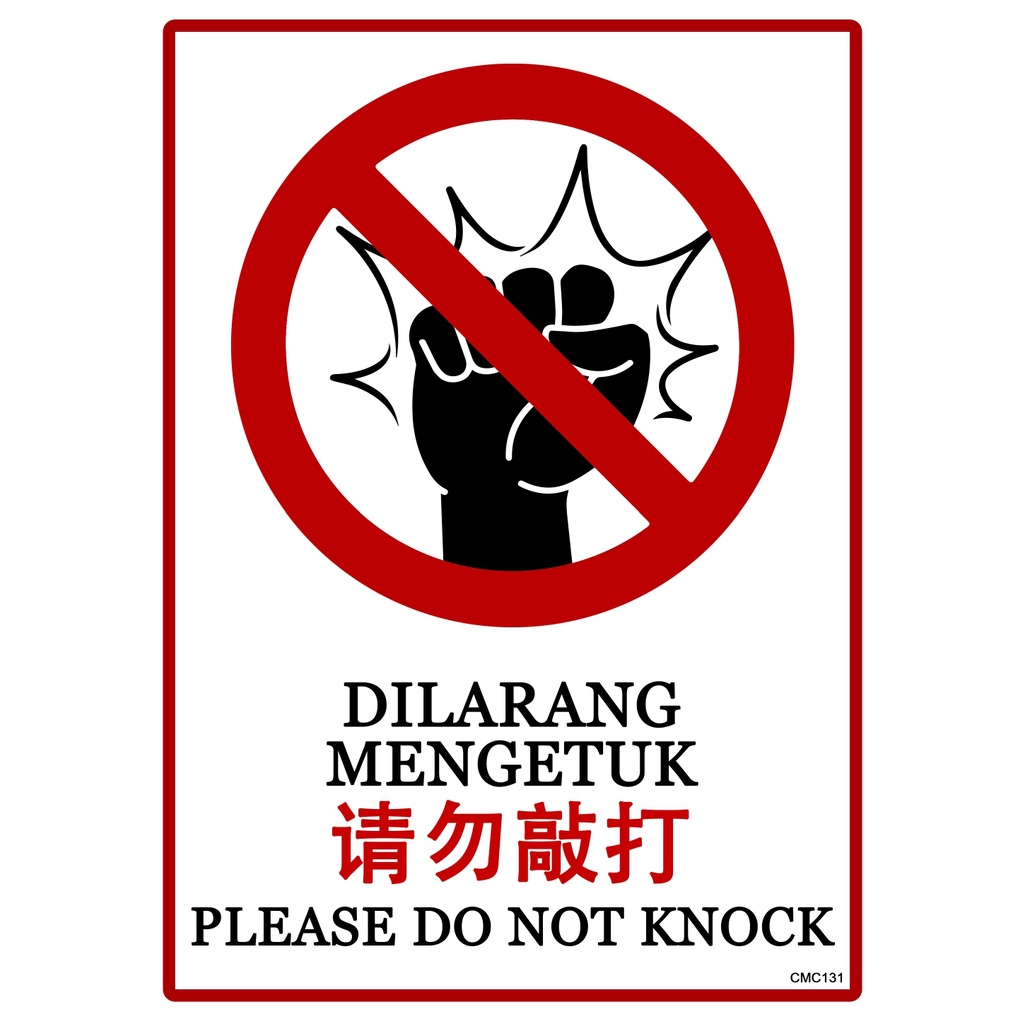 OFFER Big Size Sign Sticker 24 5x17 5cm No Smoking No Parking No