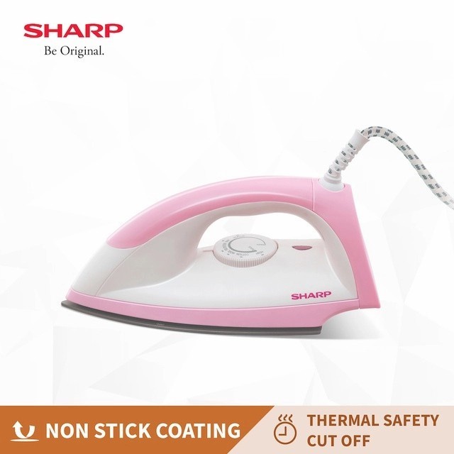 Sharp Electric Iron Ei N Blue Pink Official Warranty Shopee Malaysia