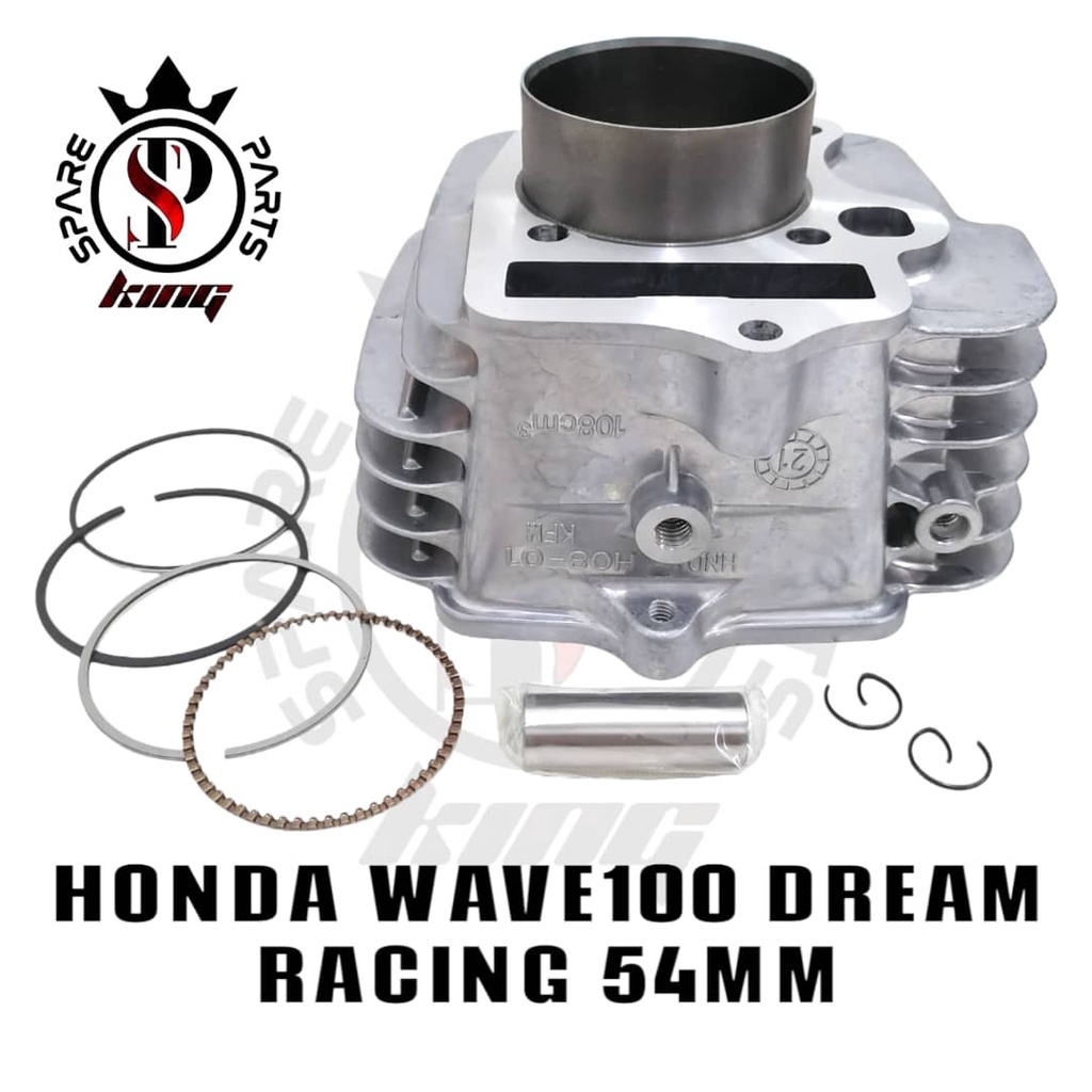 HONDA WAVE100 WAVE 100 W100 DREAM RACING BLOCK SET 54MM Shopee Malaysia