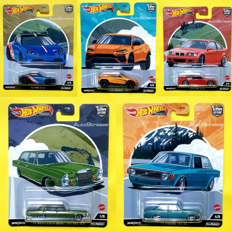 Hot Wheels Premium Car Culture Auto Strasse Shopee Malaysia