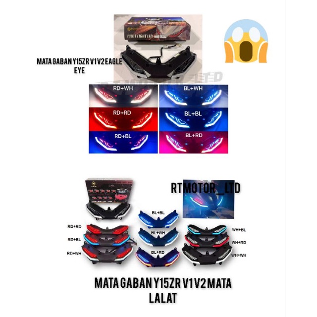 Yamaha Y Zr Y Dynopro Mata Gaban Position Lamp Y Zr V V Shopee